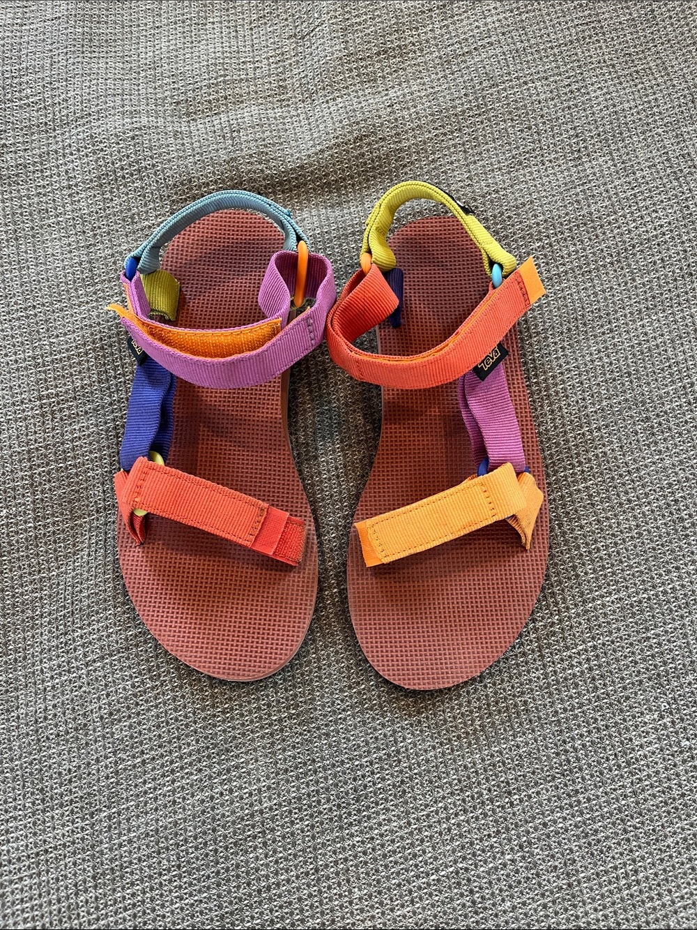 Cotopaxi x Teva - Vibrant Rainbow Straps